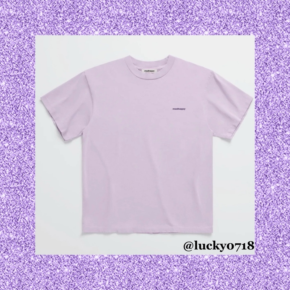 Madhappy Lavender Classic Midweight Tee Sz XS